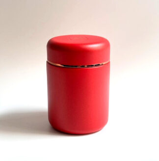 5818RG boite inox 50g rouge BB